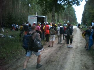 Jeszcze z samochodu wziąć butelkę wody i można odpocząć